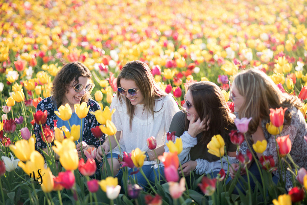 Tulip farm portraits